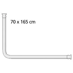 Wenko Barre D’angle Universelle -Le Coin Bain Parfait Boutique 1000287148 210827 13301900905 ICON DETAILS P000000001000287148 icon seal