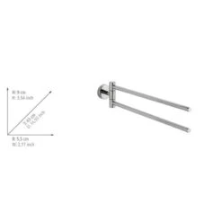 Wenko Porte-serviettes Bosio -Le Coin Bain Parfait Boutique 1000287166 210827 133027001007 ICON DETAILS P000000001000287166 icon seal