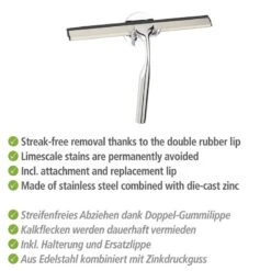 Wenko Raclette De Douche Terni Plus -Le Coin Bain Parfait Boutique 1000287206 210827 133043001253 ICON DETAILS P000000001000287206 icon seal