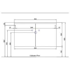 Meuble Sous Lavabo Tiberio I -Le Coin Bain Parfait Boutique 1000287323 210902 08014300033 SKETCH DETAILS P000000001000287323 sketch