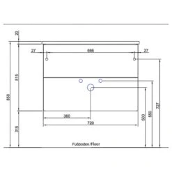 Meuble Avec Vasque Tiberio II -Le Coin Bain Parfait Boutique 1000287324 210902 08015500040 SKETCH DETAILS P000000001000287324 sketch