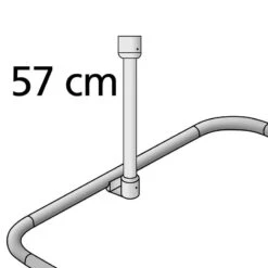 Wenko Fixation Pour Tringle à Rideau De Douche -Le Coin Bain Parfait Boutique 1000289404 210907 16454900189 SKETCH DETAILS P000000001000289404 sketch