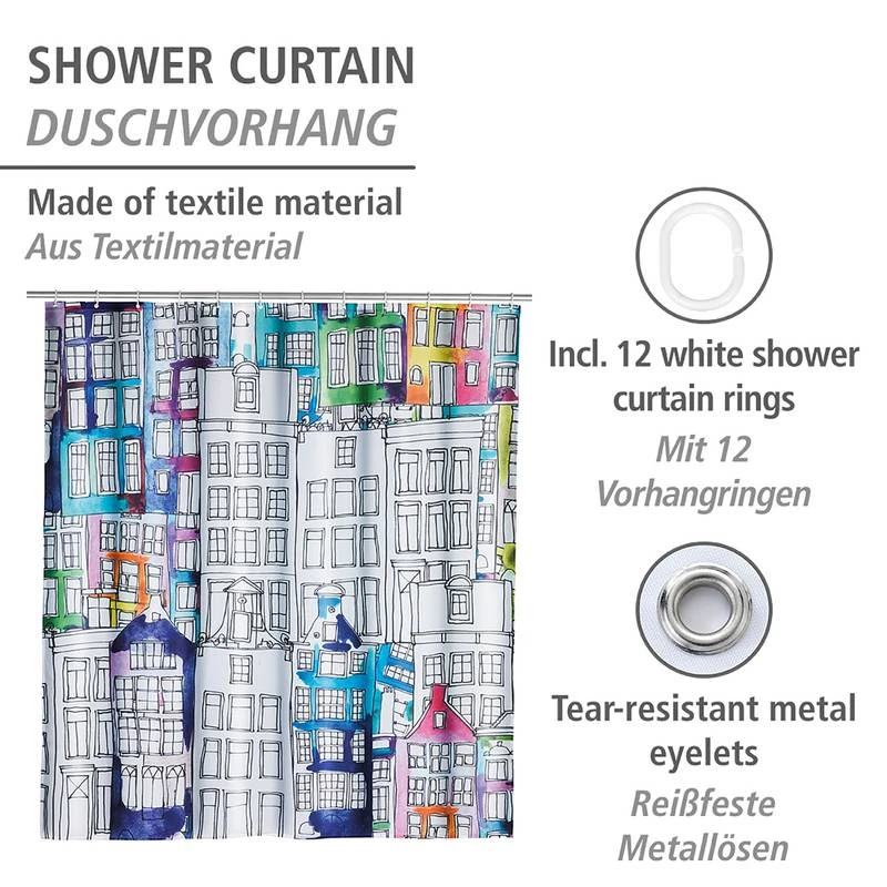 Wenko Rideau De Douche Sunny City 2 Wenko Rideau De Douche Sunny City â Image 2