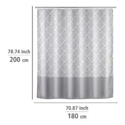 Wenko Rideau De Douche Echo -Le Coin Bain Parfait Boutique 1000289461 210907 16454500128 SKETCH DETAILS P000000001000289461 sketch