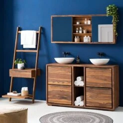 Armoire De Toilette TRANGLE Larg. 140 Cm 22 Armoire De Toilette TRANGLE Larg. 140 Cm -Le Coin Bain Parfait Boutique 1000292015 230904 022 MOOD DETAILS P000000001000292015 mood