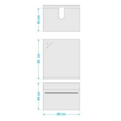 Salle De Bain Farson II (4 éléments) -Le Coin Bain Parfait Boutique 1000305911 211118 065110000544 SKETCH DETAILS P000000001000305911 sketch
