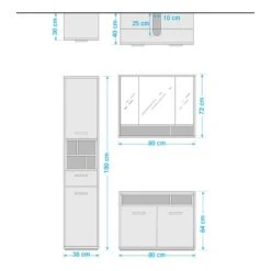 Salle De Bain Guardo III (3 éléments) -Le Coin Bain Parfait Boutique 1000311841 220126 10021100500 SKETCH DETAILS P000000001000311841 sketch