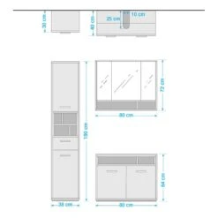 Salle De Bain Guardo III (3 éléments) -Le Coin Bain Parfait Boutique 1000311852 220126 10021100500 SKETCH DETAILS P000000001000311852 sketch