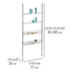 Wenko Étagère Télescopique Ellera -Le Coin Bain Parfait Boutique 1000333072 220218 500 SKETCH DETAILS P000000001000333072 sketch