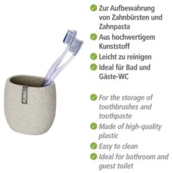 Wenko Verre à Dents Puro -Le Coin Bain Parfait Boutique 1000333078 220218 040 DETAILS P000000001000333078