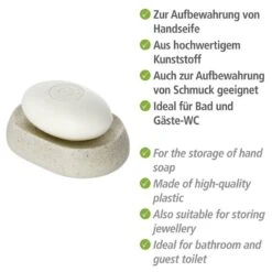 Wenko Porte-savon Puro -Le Coin Bain Parfait Boutique 1000333079 220218 040 DETAILS P000000001000333079