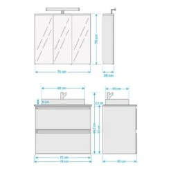Salle De Bain Quickset 360 I (2 élém.) -Le Coin Bain Parfait Boutique 1000343368 220330 500 SKETCH DETAILS P000000001000343368 sketch