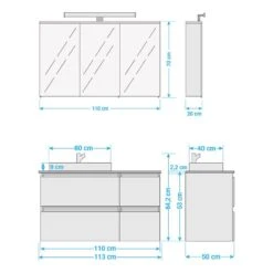 Salle De Bain Quickset 360 II (2 élém.) -Le Coin Bain Parfait Boutique 1000343369 220330 500 SKETCH DETAILS P000000001000343369 sketch