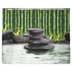 Rideau De Douche PS Recyclé Spa