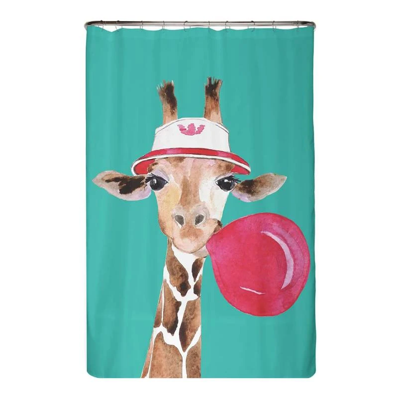 Rideau De Douche PS Recyclé Girafe 1 Rideau De Douche PS Recyclé Girafe