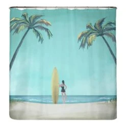 Rideau De Douche Anti-moisi Californie