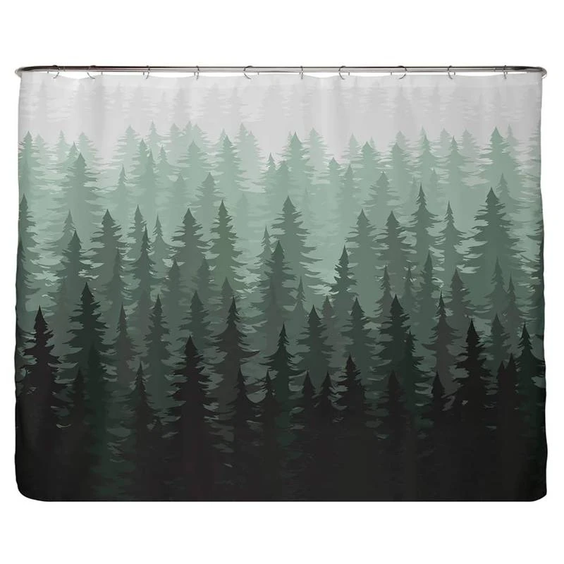 Rideau De Douche PS Recyclé Sapin 1 Rideau De Douche PS Recyclé Sapin