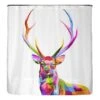 Rideau De Douche Anti-moisissures Cerf