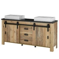 Meuble Avec Double Vasque Shutter -Le Coin Bain Parfait Boutique 1000348707 220505 010 IMAGE P000000001000348707