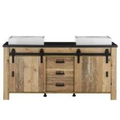 Meuble Avec Double Vasque Shutter -Le Coin Bain Parfait Boutique 1000348707 220505 030 DETAILS P000000001000348707