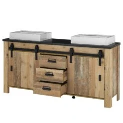 Meuble Avec Double Vasque Shutter -Le Coin Bain Parfait Boutique 1000348707 220505 040 DETAILS P000000001000348707