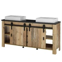 Meuble Avec Double Vasque Shutter -Le Coin Bain Parfait Boutique 1000348707 220505 050 DETAILS P000000001000348707