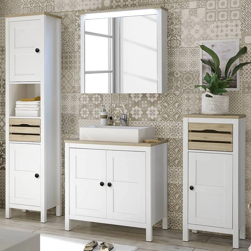 Salle De Bain Sona I (4 éléments) 1 Salle De Bain Sona I (4 éléments)