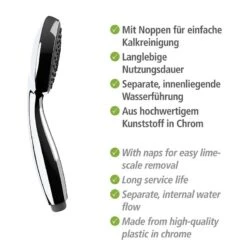 Wenko Pommeau De Douche Basic Line III -Le Coin Bain Parfait Boutique 1000352462 220519 032 DETAILS P000000001000352462