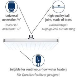 Wenko Pommeau De Douche Cleaning II -Le Coin Bain Parfait Boutique 1000352463 220519 032 DETAILS P000000001000352463