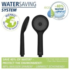 Wenko Pommeau De Douche Watersaving V -Le Coin Bain Parfait Boutique 1000352478 220519 031 DETAILS P000000001000352478