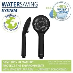 Wenko Pommeau De Douche Watersaving III -Le Coin Bain Parfait Boutique 1000352549 220519 031 DETAILS P000000001000352549