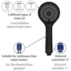 Wenko Pommeau De Douche Watersaving III -Le Coin Bain Parfait Boutique 1000352549 220519 033 DETAILS P000000001000352549