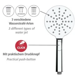 Wenko Pommeau De Douche Design Line -Le Coin Bain Parfait Boutique 1000352551 220519 031 DETAILS P000000001000352551