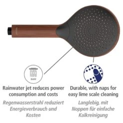 Wenko Pommeau De Douche Watersaving IV -Le Coin Bain Parfait Boutique 1000352555 220519 033 DETAILS P000000001000352555