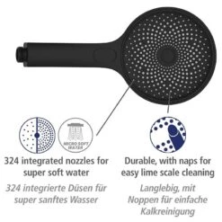 Wenko Pommeau De Douche Softwater II -Le Coin Bain Parfait Boutique 1000352558 220519 032 DETAILS P000000001000352558