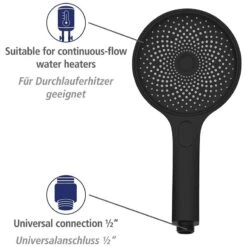 Wenko Pommeau De Douche Softwater II -Le Coin Bain Parfait Boutique 1000352558 220519 034 DETAILS P000000001000352558