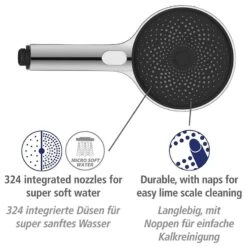 Wenko Pommeau De Douche Softwater II -Le Coin Bain Parfait Boutique 1000352559 220519 032 DETAILS P000000001000352559