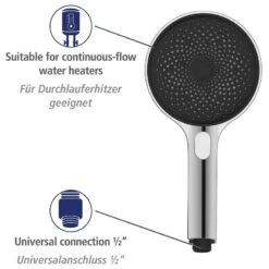 Wenko Pommeau De Douche Softwater II -Le Coin Bain Parfait Boutique 1000352559 220519 034 DETAILS P000000001000352559