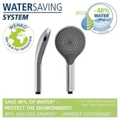 Wenko Pommeau De Douche Watersaving IV -Le Coin Bain Parfait Boutique 1000352561 220519 031 DETAILS P000000001000352561