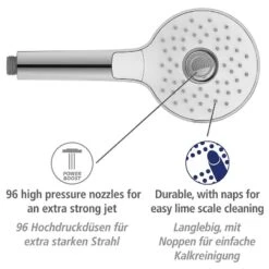 Wenko Pommeau De Douche Powerboost I -Le Coin Bain Parfait Boutique 1000352562 220519 032 DETAILS P000000001000352562