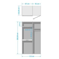 Armoire Pour Machine à Laver Kielce IV -Le Coin Bain Parfait Boutique 1000370867 230310 500 SKETCH DETAILS P000000001000370867 sketch