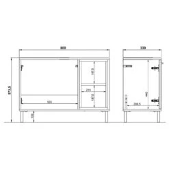 Meuble Sous Vasque Loria -Le Coin Bain Parfait Boutique 1000372693 230315 500 SKETCH DETAILS P000000001000372693 sketch