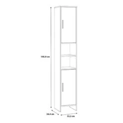 Armoire Colonne Push 10 Armoire Colonne Push -Le Coin Bain Parfait Boutique 1000372763 230124 500 SKETCH DETAILS P000000001000372763 sketch