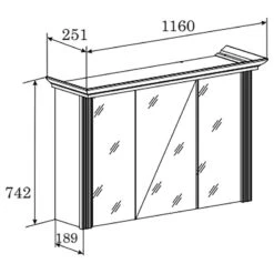 Salle De Bain Jasmund V (2 éléments) -Le Coin Bain Parfait Boutique 1000373884 230328 500 SKETCH DETAILS P000000001000373884 sketch