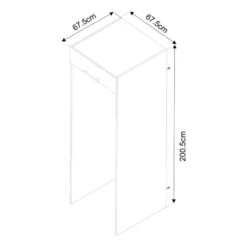 Armoire Pour Lave-linge Laundreezy A -Le Coin Bain Parfait Boutique 1000376696 230314 500 SKETCH DETAILS P000000001000376696 sketch