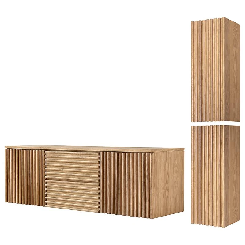 Salle De Bain STABY - 3 éléments A 1 Salle De Bain STABY - 3 éléments A