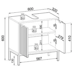 Meuble Sous Lavabo Linkuva -Le Coin Bain Parfait Boutique 1000392944 230830 500 SKETCH DETAILS P000000001000392944 sketch