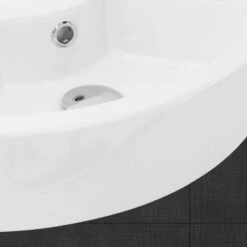Lavabo D'angle 46x33x13cm Blanc -Le Coin Bain Parfait Boutique 123782e7d6984f98b204f5e6a05ed048