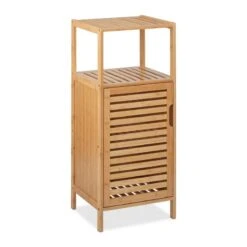 Meuble De Salle De Bain En Bambou