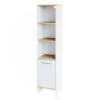 Armoire Haute Elvio Blanc/sonoma